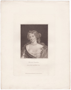 antique portrait from Pepys Diary